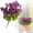 Purple, variant on 1 Bundles Artificial Flowers UV Resistant Outdoor Plants,Pansy Flowers, Faux Silk Pansies Spring Flowers,Silk Violet Flowers with Plastic Plants Bulk for Outside Garden Yard Porch Patio Pots
