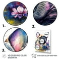 thumbnail image 3 of Designart Cute Frenchie Floral Art I Canvas Wall Art, 3 of 5