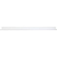 thumbnail image 4 of InPlace Shelving, 9602058E, Size: 72 x 4.5 x 3.5 in, MDF Floating Picture Ledge Shelf, Color: White, One White 72 in shelf, 4 of 5