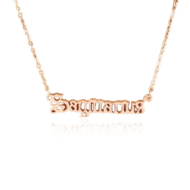 Collar de constelaciones Sonducket oro rosa Sagitario