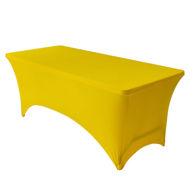 4FT6FT elastic table cover cocktail table cover conference wedding banquet rectangular table cover elastic tablecloth