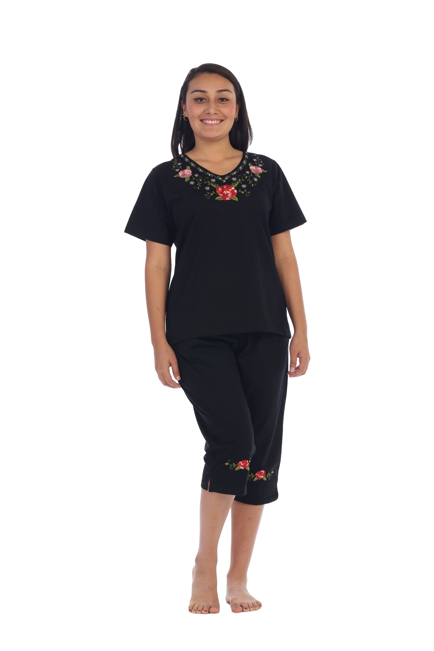 Female Unik Unik Unik Women s Short Sleeve Embroidered Roses Blouse Female Unik Unik Unik Women s Short Sleeve Embroidered Roses Blouse