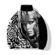 thumbnail image 3 of Chaquetas cómodas y cálidas para hombre, modernas y versátiles, con relleno largo y estampado de guerrero, abrigos para hombre, abrigos deportivos de invierno para el tiempo libre para hombre, 3 of 5