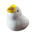 thumbnail image 3 of Soporte para cepillo de dientes con forma de pato de dibujos animados, novedoso y práctico soporte para cepillo de dientes de escritorio. Mira hacia arriba en blanco, 3 of 9