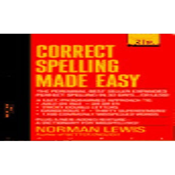Pre-Owned Correct Spelling Made Easy Paperback