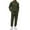 Army Green, variant on COOFANDY Men's Tracksuit 2 Piece Hoodie Sweatsuit Sets Casual Athletic Jogging Suits Waffle Plaid Jacquard Outfits