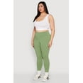 thumbnail image 3 of Womens Plus Size Side Pocket High Waisted Leggings, 3 of 6