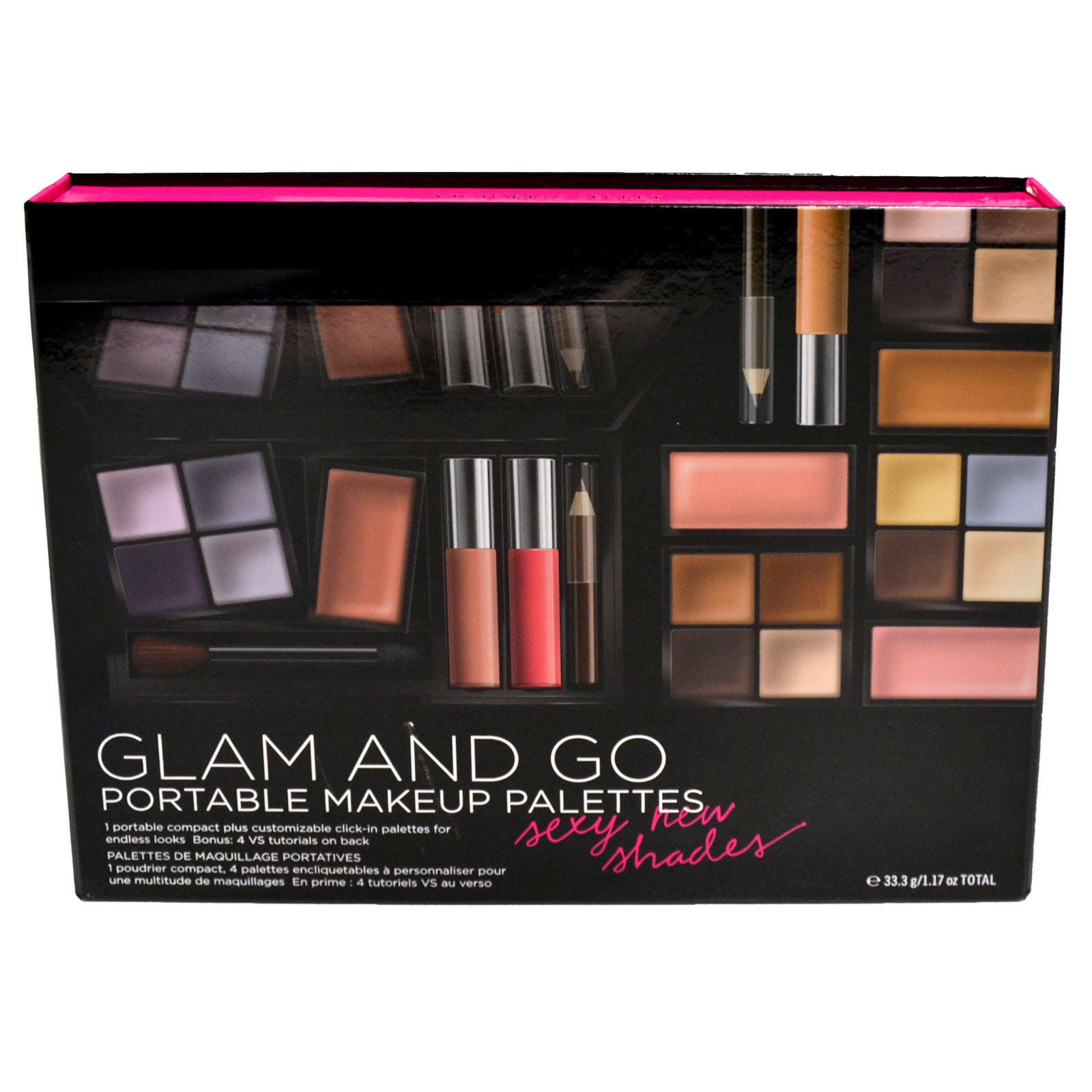 Inficere Ved lov tåbelig Victoria's Secret Beauty Glam and Go Portable Makeup Palettes - Walmart.com