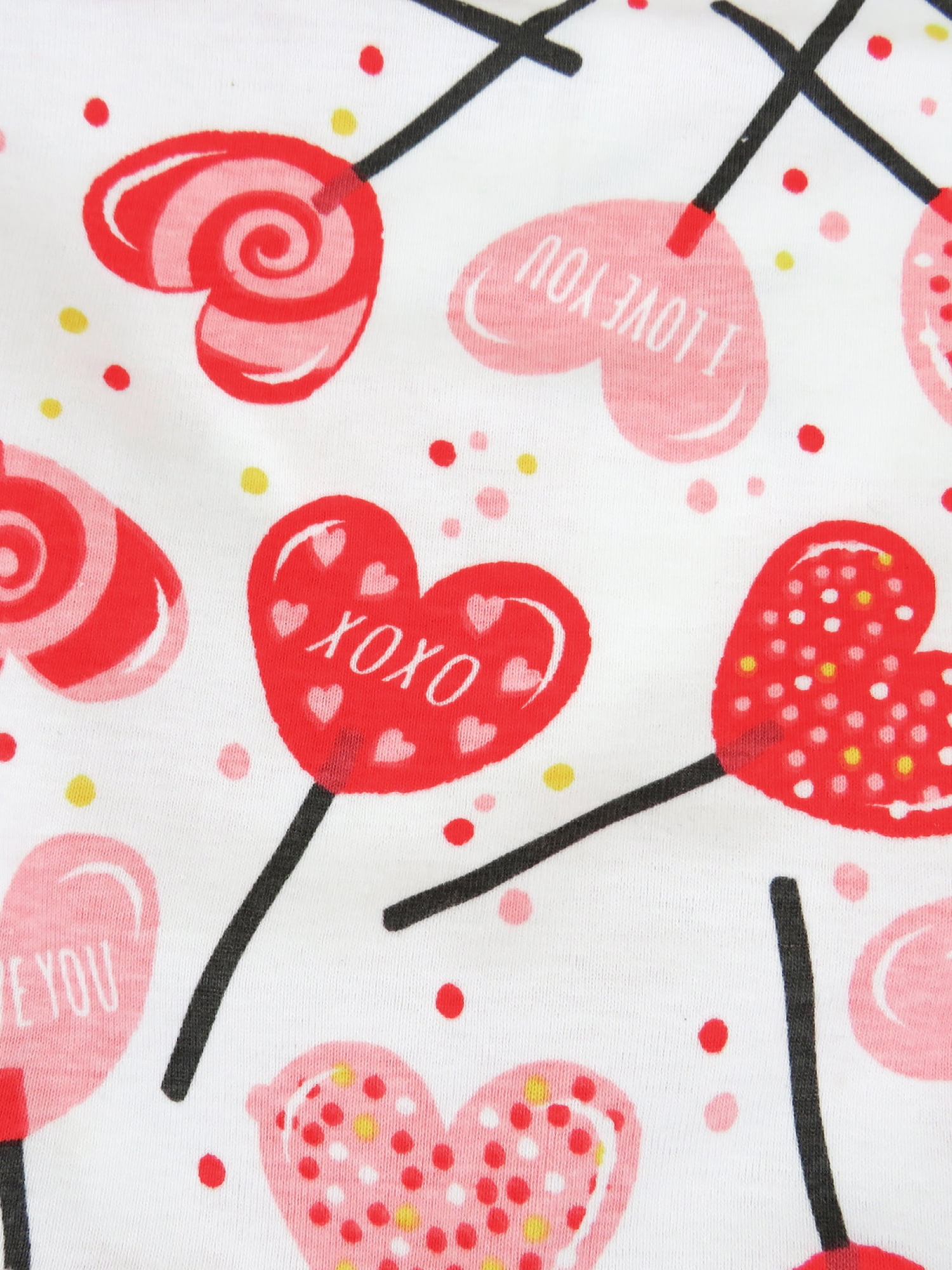 Honest Baby Clothing Organic Cotton Valentines Day Baby Boy/Girl Sleep N Play, Sizes Newborn-9 Months