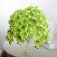 thumbnail image 2 of DIY Artificial Butterfly Orchid Silk Flower Bouquet Phalaenopsis Wedding Home Decoration Flowers, 2 of 2