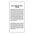 thumbnail image 2 of Salchicha Bafar viena por kilo, 2 of 4