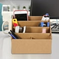 thumbnail image 3 of Boîte de Rangement Pliable à 8 Compartiments pour Fichiers de Bureau pour École Bureau Maison, 3 of 8