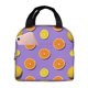 thumbnail image 1 of Balery Yellow Lemon And Orange Bolsa de Almuerzo Aislada – Caja de Almuerzo con Papel de Aluminio Grueso, Mantiene la Comida Fresca por 4 Horas, 1 of 8