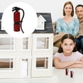 thumbnail image 1 of QUMIIRITY 2Set Fire Extinguisher Ornament Mini Fire Extinguisher Red Alloy for DIY Lovers, 1 of 8