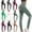 Beige, variant on CHUMUD Compression Leggings for Women High Waist Tummy Control Leggings No Front Seam Workout Yoga Pants