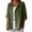 Z1-Blackish Green, variant on Linen Button down Shirt Women Fashion Casual Comfortable Shirt with 3/4 Length Sleeves Womens Tops Beige L