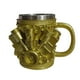 thumbnail image 2 of Stainless Steel Engine Mug Cup 12oz | V8 V6 Engine Design Drinkware | Novelty Coffee Wine Cup Gift | Durable Auto Enthusiast Ornament | 14x10x9.5cm Decor | Car Lover Souvenir, 2 of 8