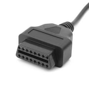 16Pin OBD2 To USB Port Charger Adapter Cable Connector Diagnostic Tool