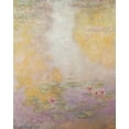 thumbnail image 2 of Monet, Claude 12x14 White Modern Wood Framed Museum Art Print Titled - Water-lilies 1908, 2 of 4