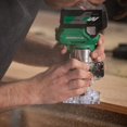 thumbnail image 2 of Metabo HPT 18V MultiVolt Cordless Trim Router | Tool Only - No Battery | Variable Speed Brushless Motor | Lifetime Tool Warranty | 1/4-Inch and 3/8-Inch Collets Included | M1808DAQ4, 2 of 6