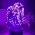 thumbnail image 1 of FYBTO 3D Night Lights for Girls Boys Singer Ariana Grande Gift for Fans Bedroom Decor Light Led Touch Sensor Color Changing Work Desk Lamp Celebrity Lamp led Night Light for, 1 of 5