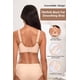 thumbnail image 3 of Sujetador Vertvie Seamless Comfort Push Up Wireless Nude Talla L, 3 of 6