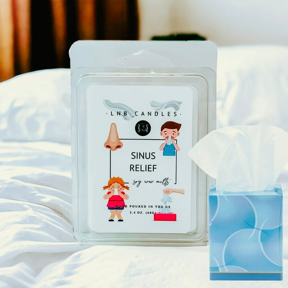 Sinus Relief Natural Scent Wax Melt 3 PACK