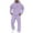 Purple Men Sweatsuits Sets, variant on Pants For Sweatsuits Men Set, Men's Tracksuits 2 Piece Casual Athletic Jogging Outfits Pullover Tracksuit Hoodie Sweatshirt and Sweatpants Suit