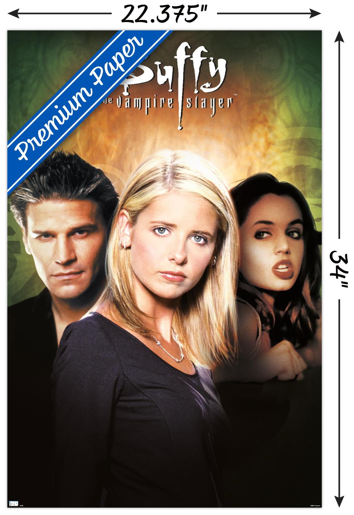 Buffy the Vampire Slayer - Season 3 One Sheet Wall Poster, 22.375" x 34"