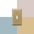 thumbnail image 7 of Amerelle 163TTBZ Moderne Wallplate 2 Toggle Steel Brushed Bronze 1-Pack, 7 of 7