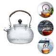 thumbnail image 2 of Hammer Textured Water Kettle Glass Heating Water Kettle Household Thickened Teapot, 2 of 9