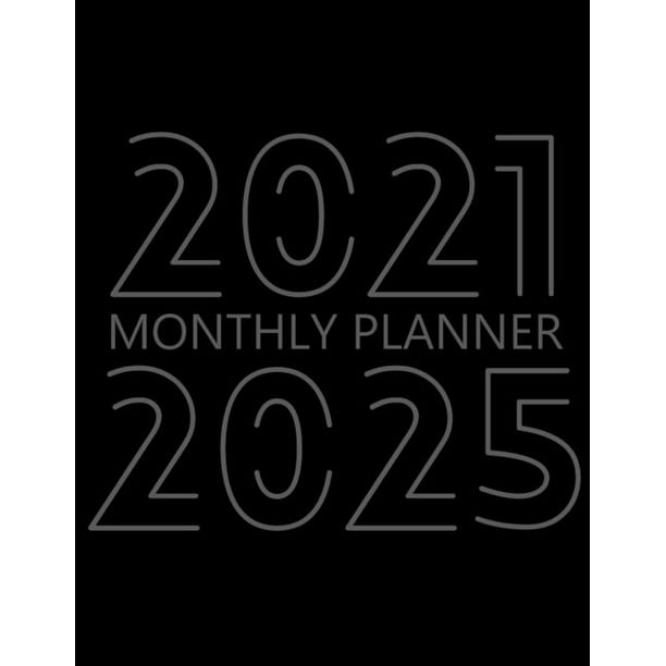 20212025 Monthly Planner 60 Month Agenda for Men, Monthly Organizer
