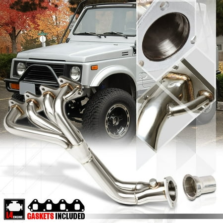 Tpi Exhaust - SS Tri-Y Exhaust Header Manifold for 85-95 Samurai/Tracker/Sidekick 1.3/1.6 4Cyl 86 87 88 89 90 91 92 93 94