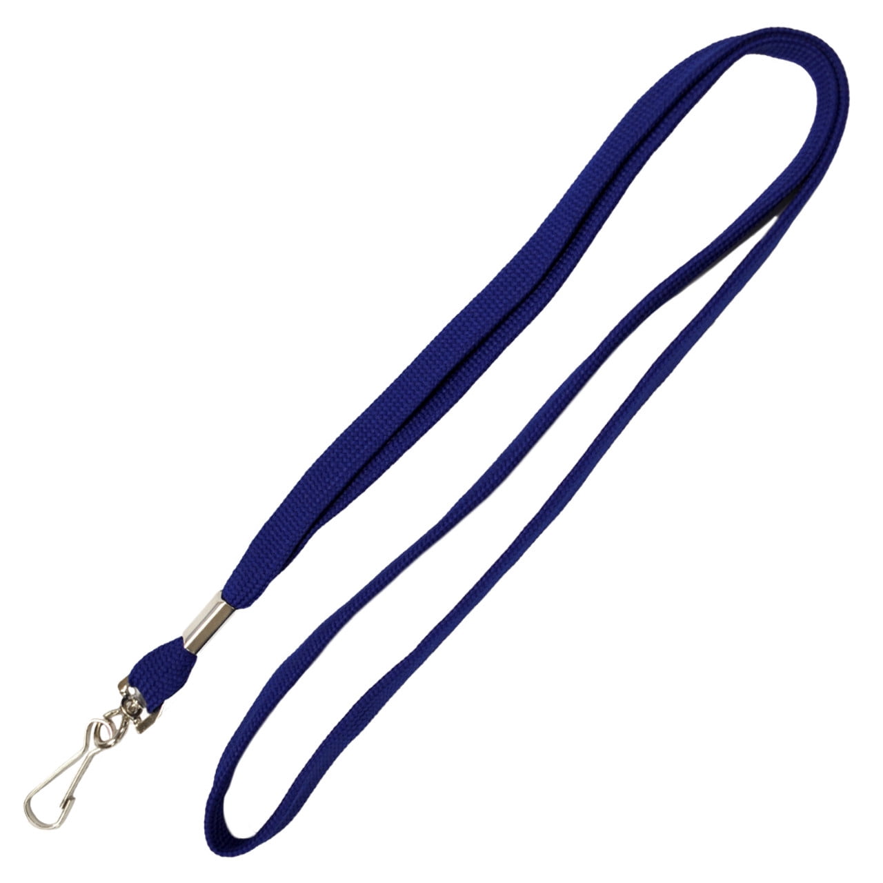 PinMart's Solid Color Tube Lanyard Neck Ribbons - Select Your Qty and Color!