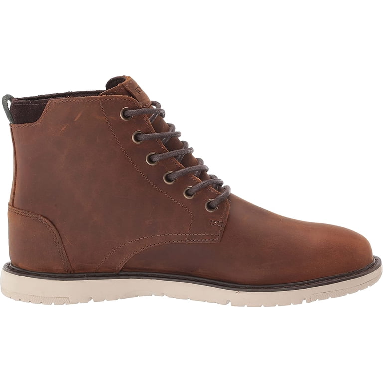 Toms Hillside Brown Leather Lace Up Waterproof Lightweight  display picture 1