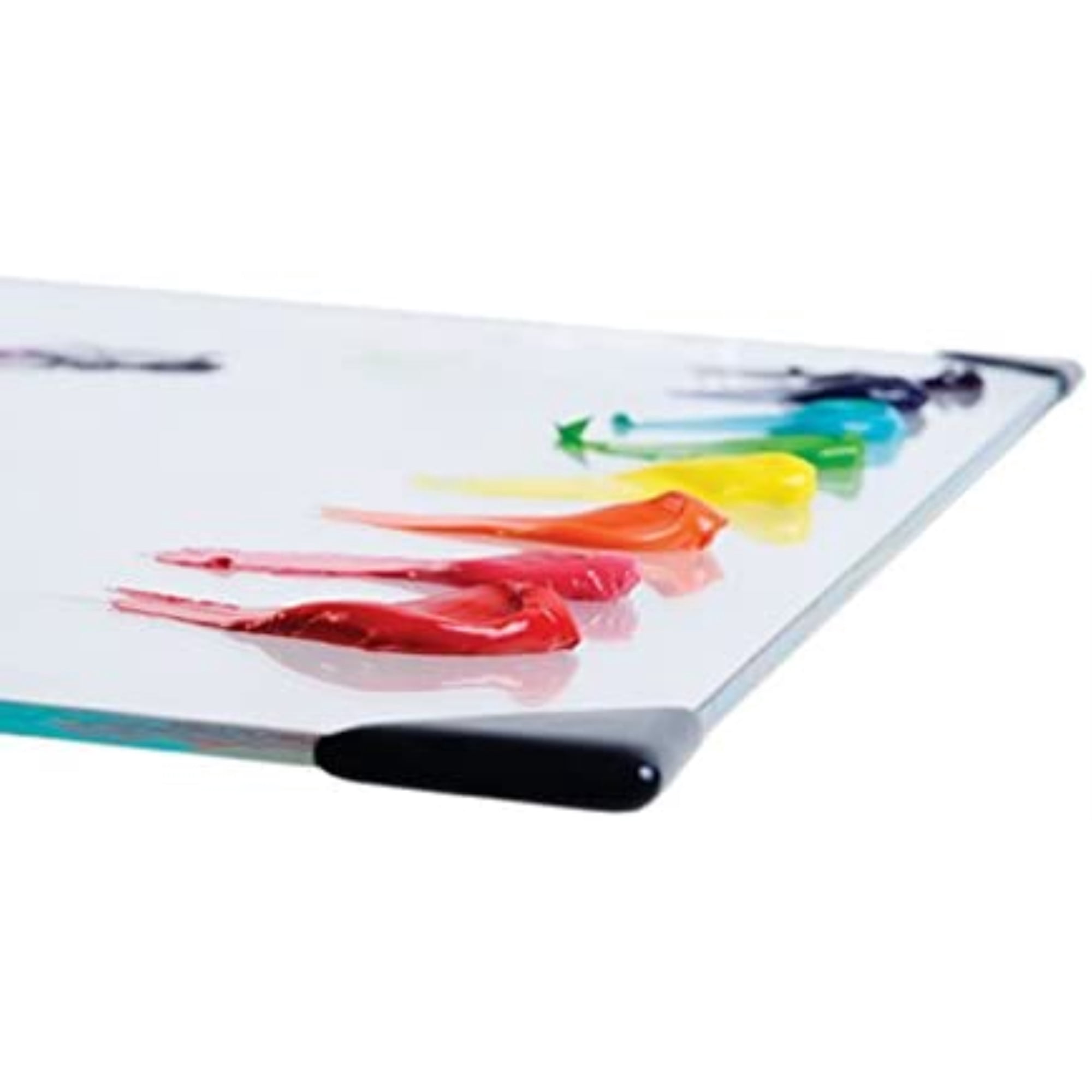 New Wave POSH Glass Table Top Palettes, Clear, 12" x 16"