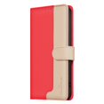 thumbnail image 2 of Premium RFID Blocking Wallet Case for Motorola Moto G55 5G with 3 Card Slots & Stand Red, 2 of 5