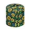 thumbnail image 3 of Xoenoiee Retro Sunflower Seed Print Kitchen Appliance Dust Cover for Pressure Cooker, Electric Rice Cooker Cover Air Fryer Cover Steamer Cover with Pocket and Top Handle, 6 qt, 3 of 6