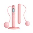 thumbnail image 2 of Meileang Skipping Rope with Counter Weighted Ball Steel Wire Rope Adjustable Non-slip Handle Tangle-Free Students Kids Adults Training Fitness Jump Rope, 2 of 8