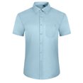thumbnail image 7 of Youclos Men's Short Sleeve Dress Shirts Casual Button Down Shirt Regular Fit, 7 of 7