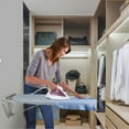 Nisorpa Wall Mounted Ironing Board, 37.4 inch SpaceSaving Foldable