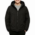 thumbnail image 2 of Teylalorva Boys Outerwear (3-12) Winter Ski Jacket Waterproof Windproof Hooded Coat Warm Outdoor Sports Snow For Kids Black Size 7, 2 of 6