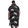 thumbnail image 6 of Turtles Swing Line Star Hooded Beach Towel Adult Bath Poncho Towels Soft Absorbent Quick Dry for Surf Swim Pool Men Women Teens, 6 of 7