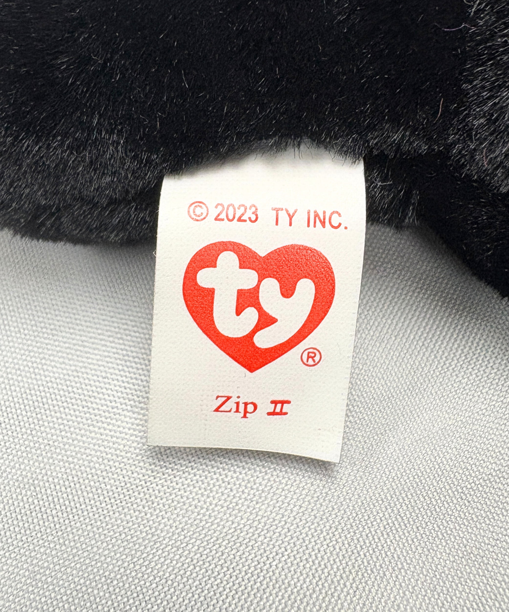 Ty Beanie Baby - Zip II the Cat  – 30th Anniversary  - Stuffed Animal