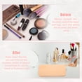 thumbnail image 7 of Silicone Makeup Brush Bag Travel Essentials Makeup Brush Organizer Portable Makeup Brushes Case Khaki, 7 of 7