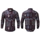 thumbnail image 4 of Camisa juvenil de manga larga delgada con solapa casual estampada de primavera y otoño para hombres Pompotops  oipoqjl25905, 4 of 9