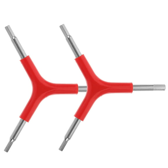 Zehuanyu 2 Pcs Pedals Allen Wrench Bike Breakdown Tool 12.00X12.00X1.30CM Green