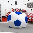 thumbnail image 1 of Puff Baggy Soccer Puff Azul Rey 90 x 90 x 60 cm Baggy Puff Baggy Soccer Puff Rey 90 x 90 x 60 cm, 1 of 2
