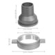 thumbnail image 5 of 1 juego de adaptadores de tubería de aluminio para bomba de agua de motor de gasolina, acoplamiento de tubería de aluminio para drenaje de emergencia e irrigación agrícola., 5 of 6