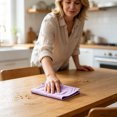 thumbnail image 3 of 5-Pack Magic Cleaning Cloth Microfiber Cleaning Cloths Lint Free and Scratch Resistant Reusable Cleaning Rags for Glass Window Kitchen Stainless Steel Cars Screens, 3 of 11